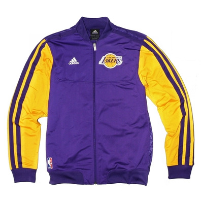 Adidas On-Court Angeles Lakers Jacke (violett/gelb)