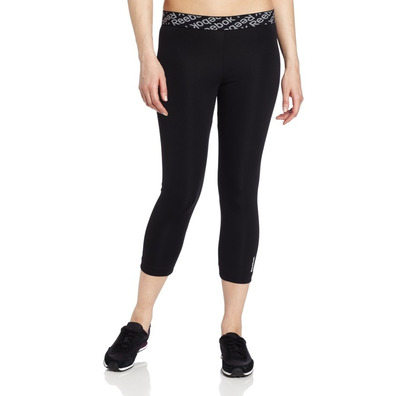 Reebok Malla Capri Training (Schwarz)