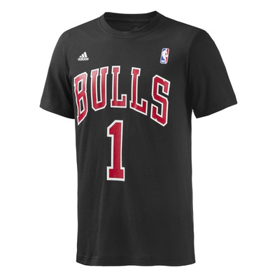 Adidas Spielzeit Rose Bulls Tee (schwarz/rot)