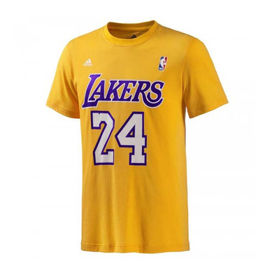 Adidas Camiseta NBA Spielzeit Kobe No 24 (amarillo)