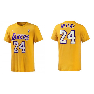 Adidas Camiseta NBA Spielzeit Kobe No 24 (amarillo)