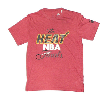 Adidas Camiseta GFX Spielerzeit Miami Heat (granate)