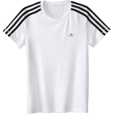 Adidas Junge Mädchen ClimaCool Tee (weiß)