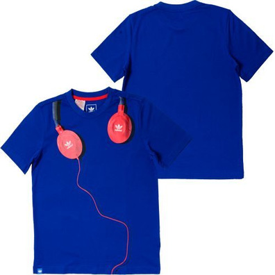 Adidas Camiseta Junior Graphic Tee (royal)