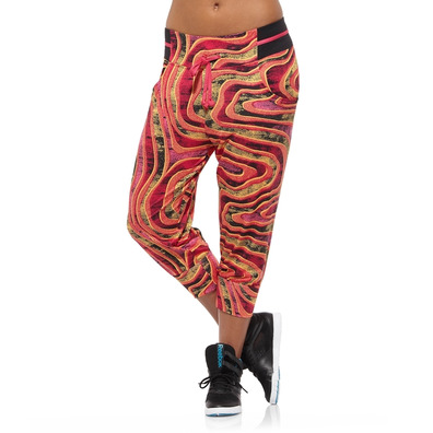 Reebok Capri Mujer Eigener Mix (rosa/negro/ama)