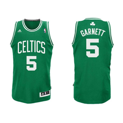 Adidas Replica NBA Celtics Garnet Jersey (Grün / Weiß)