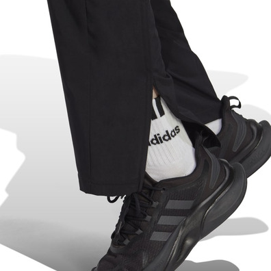 Adidas AEROREADY Stanford Bestickte Logohose "Schwarz"