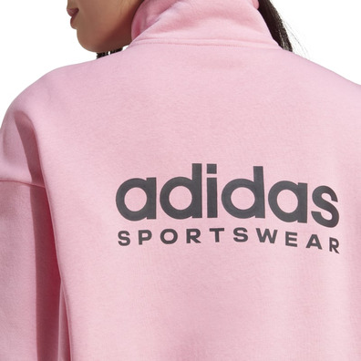 Adidas ALL SZN Fleece Graphic Quarter-Zip Sweatshirt