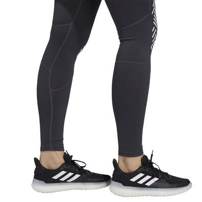 Adidas Alphaskin Graphic Long Tight W "Grey Six"