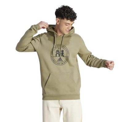 Adidas Basics Emblem Graphic Hoodie