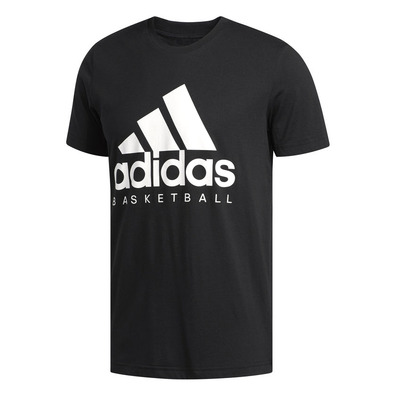 Adidas Basketball Graphic Tee (Schwarz)