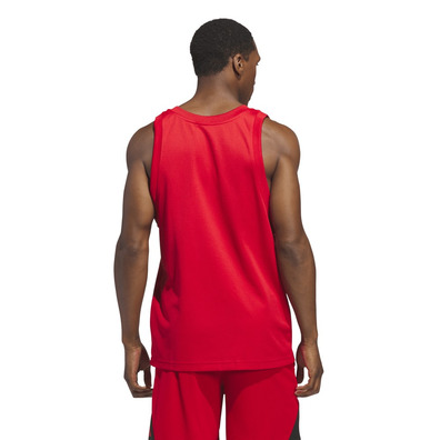 Adidas Basketball Legends Tank Top "Better Scarlet"