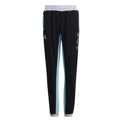 Adidas Basketblall Young Lil Stripe Pants "Schwarz"