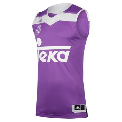 Adidas Camiseta Basket 2o Equipacion Real Madrid 2016/17 (vioray)