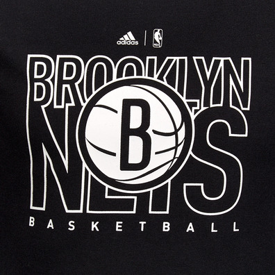 Adidas Camiseta Youth 3 NBA Brooklyn Nets (negro/blanco)