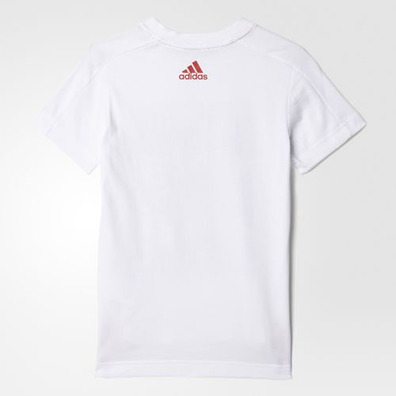 Adidas Camiseta Youth Marvel Avengers (weiß/schwarz/scarlet)