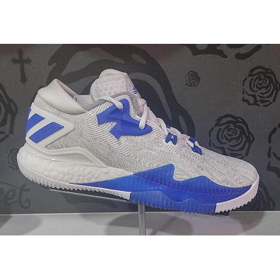 Adidas Crazylight Boost Low 2016 James Harden "Hallmark" (grau/weiß/royal)