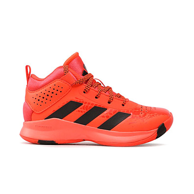 Adidas Cross Em Up 5 Kids Wide "SolRed"