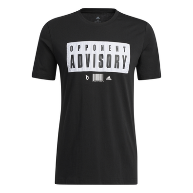 Adidas Dame EXT/PLY Opponent Advisory T-Shirt "Black"