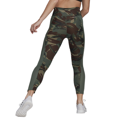 Adidas entwickelt, um Aeroready Camo 7/8 Tight zu bewegen