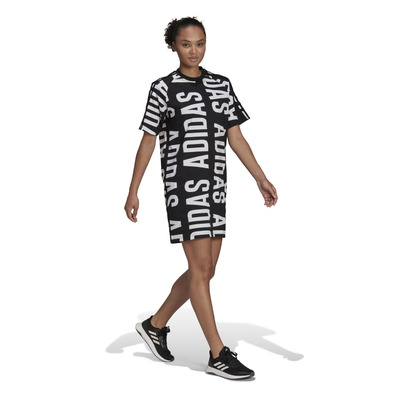 Adidas Kleid Essent Oversize AOP