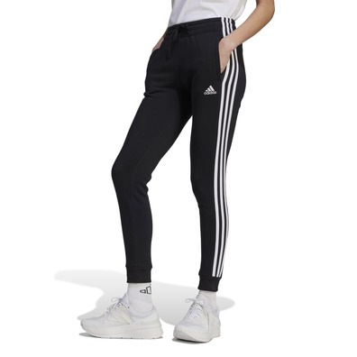 Adidas Essentials 3-Streifen Fleece Joggers "Black-White"