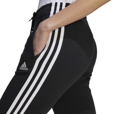 Adidas Essentials 3-Streifen Fleece Joggers "Black-White"