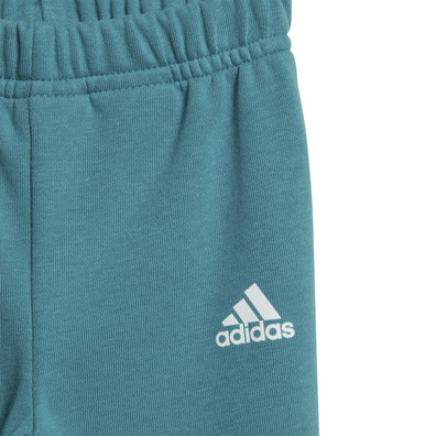 Adidas Essentials Allover Print Jogger Set "Arctic Fusion"