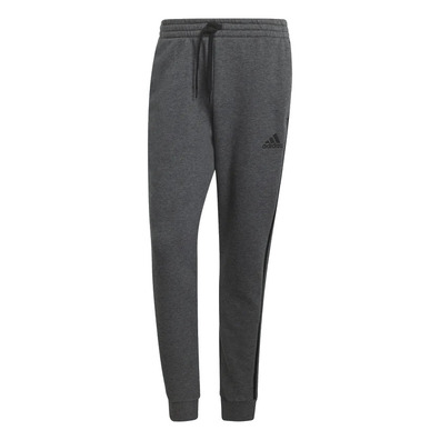 Adidas Essentials French Terry Tapered-Cuff 3-Stripes Hose "Dark Grey"