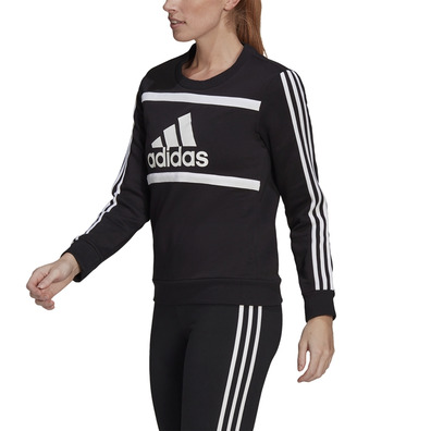 Adidas Essentials Logo Colorblock Sweatshirt