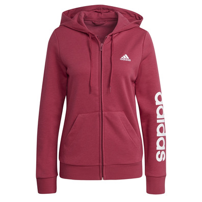 Adidas Essentials Logo Full-Zip Hoodie