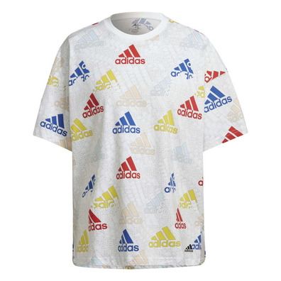 Adidas Essentials Mehrfarbig Logo Freund T-Shirt