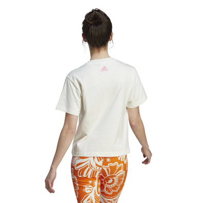 Adidas X Farm Rio GFX Tee "Off white"