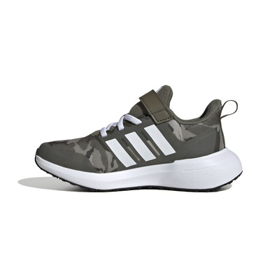 Adidas Junior FortaRun 2.0 Cloudfoam Elastische Spitze "Olive Strata"