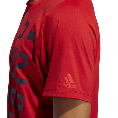 Adidas Freelift Hyper Tee "Scarlet"