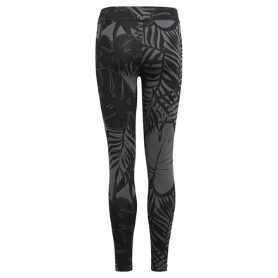 Adidas Girls Future Icons AOP Tight "Grey Five-Black"