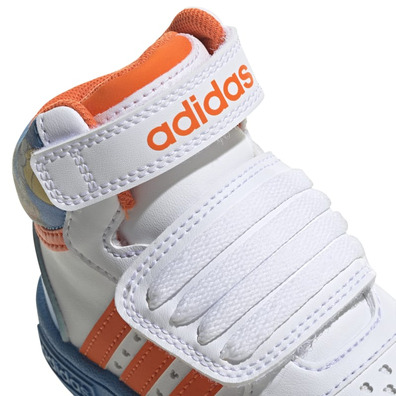 Adidas Hoops Mid Mickey "Impact Orange"