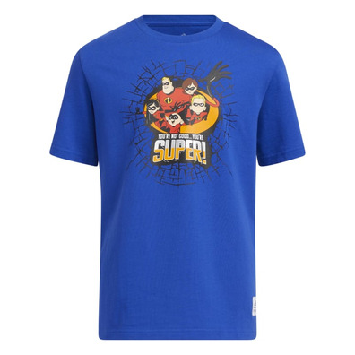 Adidas Junior Basketball Disney Pixar Incredible T-Shirt "Bold Blue"