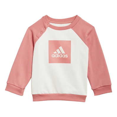 Adidas Infants 3 Streifen Fleece Jogger Set