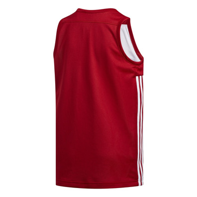 Adidas Junior 3G Speed Reversible BB Jersey "Power Red"