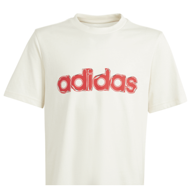 Adidas Junior GFX Gefaltete Tee "Beige"