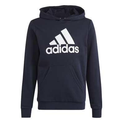 Adidas Junior Big Logo Essentials Baumwolle Hoodie "Dark Blue"