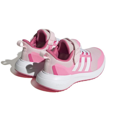 Adidas Kids Fortarun 2.0 Cloudfoam Elastic Lace "Pink"