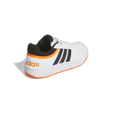 Adidas Kids Hoops 3.0 CF "White-Orange"