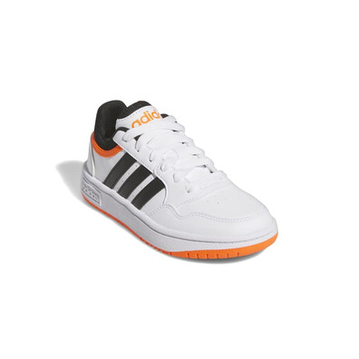 Adidas Kids Hoops 3.0 CF "White-Orange"