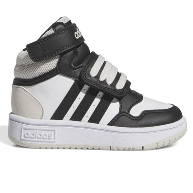 Adidas Kinder HOOPS MID 3.0 AC I "Weiß -Kern schwarz"