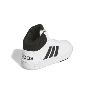 Adidas Kids Hoops Mid 3.0 K Sneaker "Weiß und Schwarz"