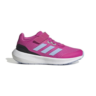 Adidas Kids Run Falcon 3.0 Elastische Spitze "Lucid Fuchsia"