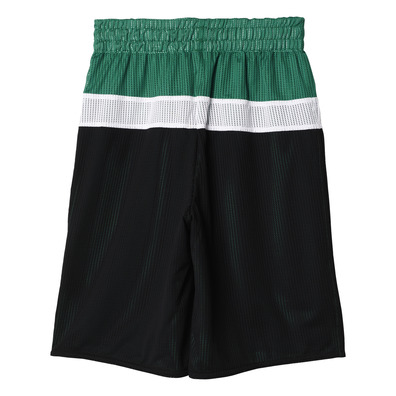 Adidas NBA Short Niño Boston Celtics Winter Hoops Rev (schwarz/grün/weiß)