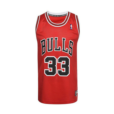 Adidas NBA Swingman Retired Chicago Bulls Pippen #33# (rojo)